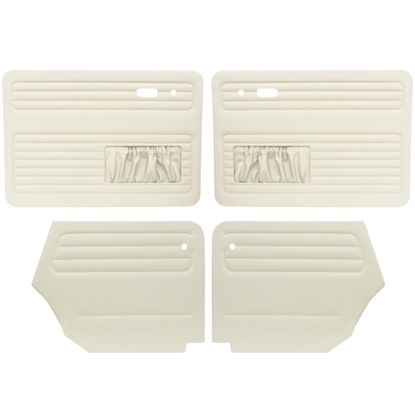 Door panels | 8/66»7/72 | white | convertible