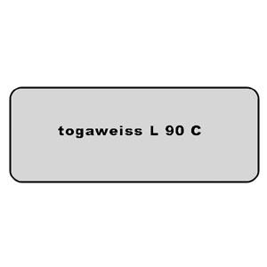 Farb-Code Aufkleber L 90C togaweiss Bild 1