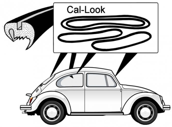 Cal look seal kit - VW Beetle