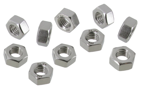 Hex nuts Stainless steel