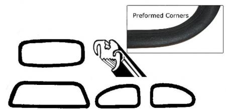 Fensterdichtungen Set Deluxe A-Qualität Bild 1