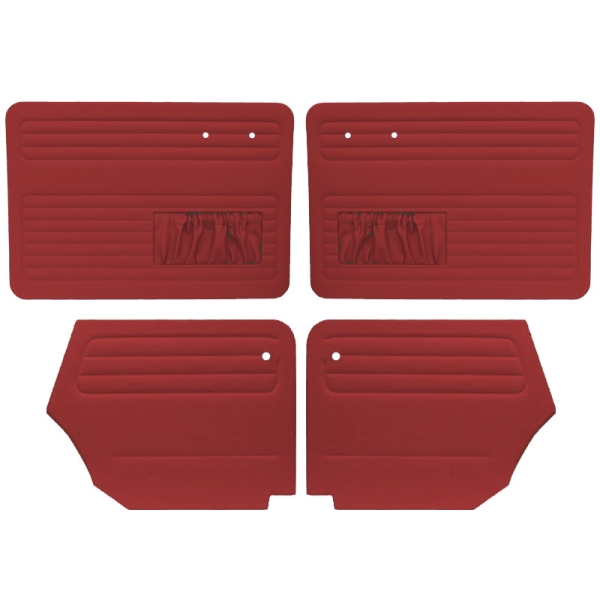 Door panels | 8/64»7/66 | red | convertible